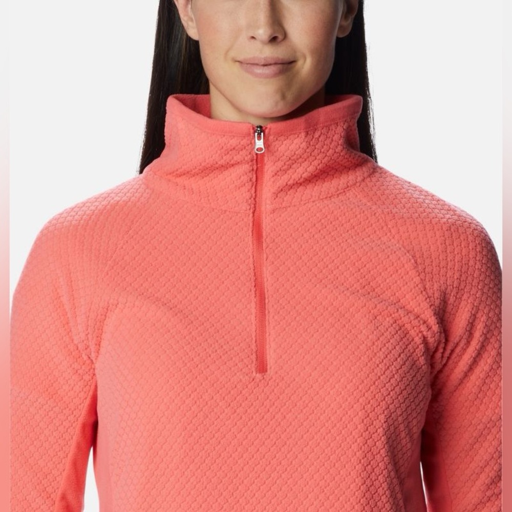 Columbia Women's Glacial IV Print Half Zip Fleece Size Small